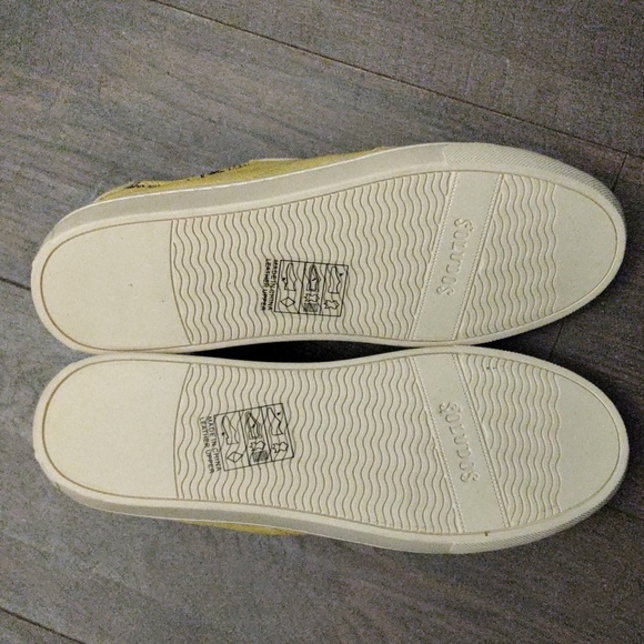 SOLUDOS IBIZA SOFT YELLOW LEATHER SNEAKERS - Picture 15 of 15